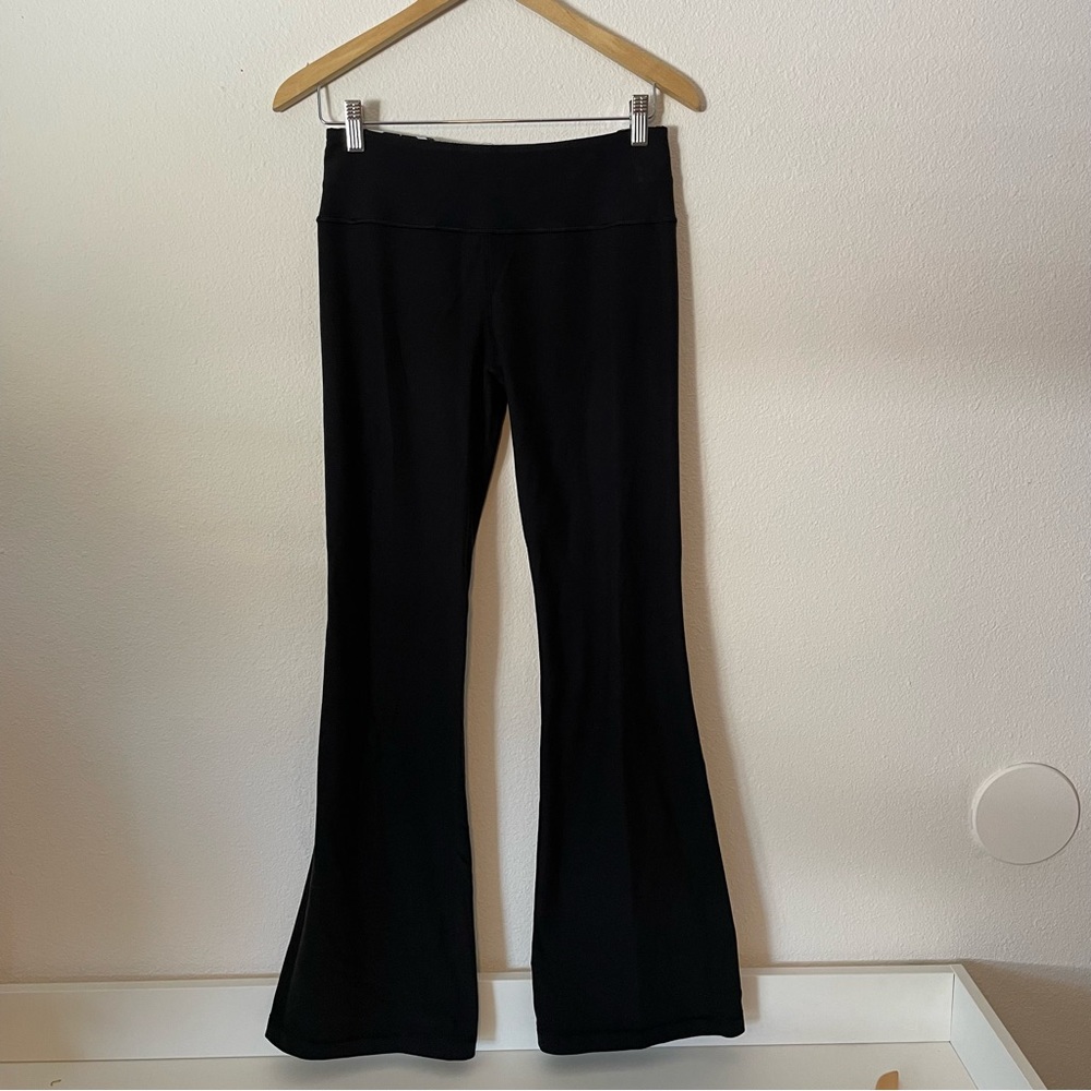 Lululemon Black Flare Yoga Pants Leggings